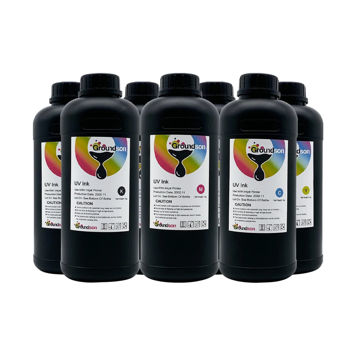 Wholesale price top grade led uv ink for ricoh gen5 gen5i printheads CMYKW+Varnish