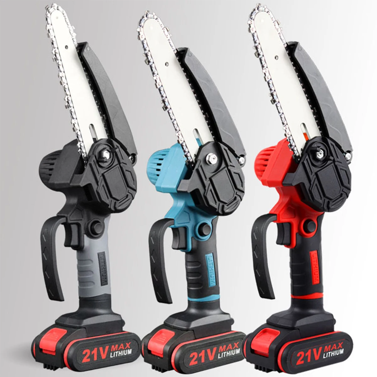 4 in 6inch 8 inch Small hand-held wood saw Lithium Battery power 6inch Tree Wood pruning cutting cutter Chain Saws
