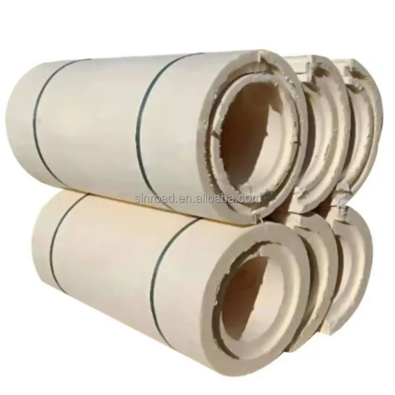 Low thermal conductivity antifreeze Prefabricated PU foam pipe section