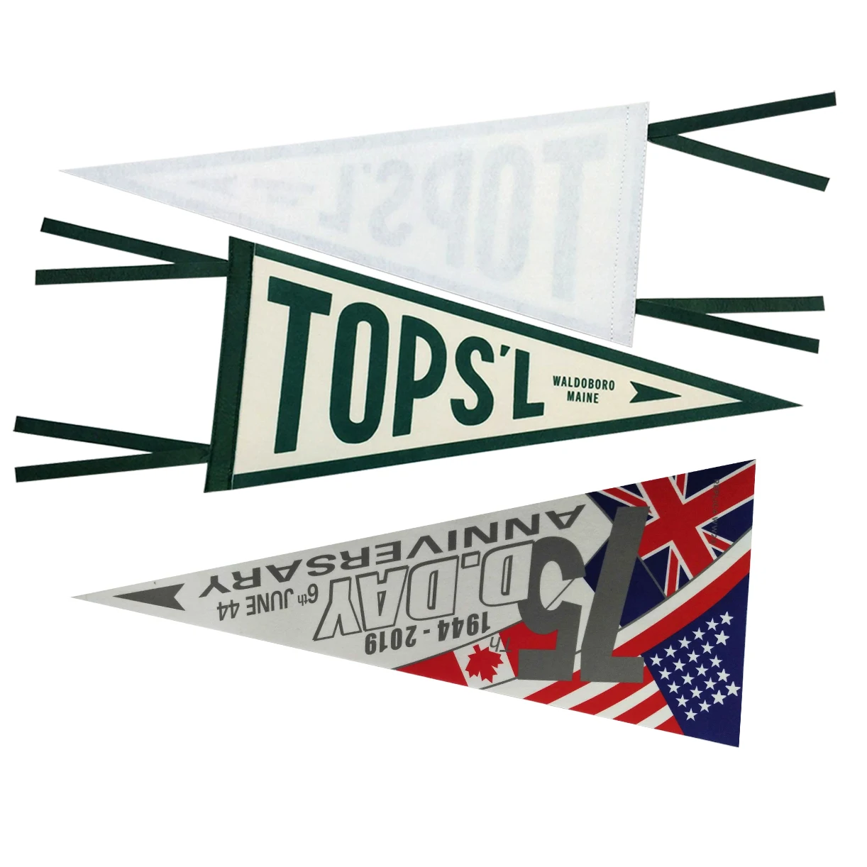 Фетровые Треугольные флаги на заказ треугольные шерстяные фетровые вымпелы