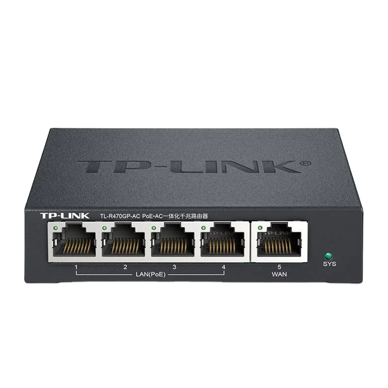 TP-LINK Gigabit 1000Mbps Port R470GP-AC Router PoE  Switch Enterprise AP Controller IPV6 Switch