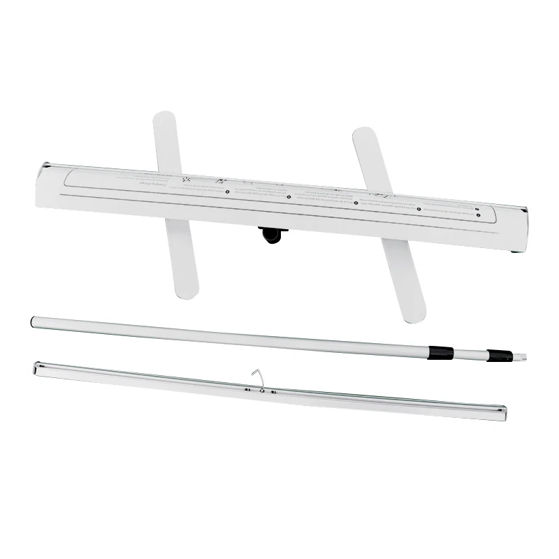 Телескопический складной держатель для рекламного плаката