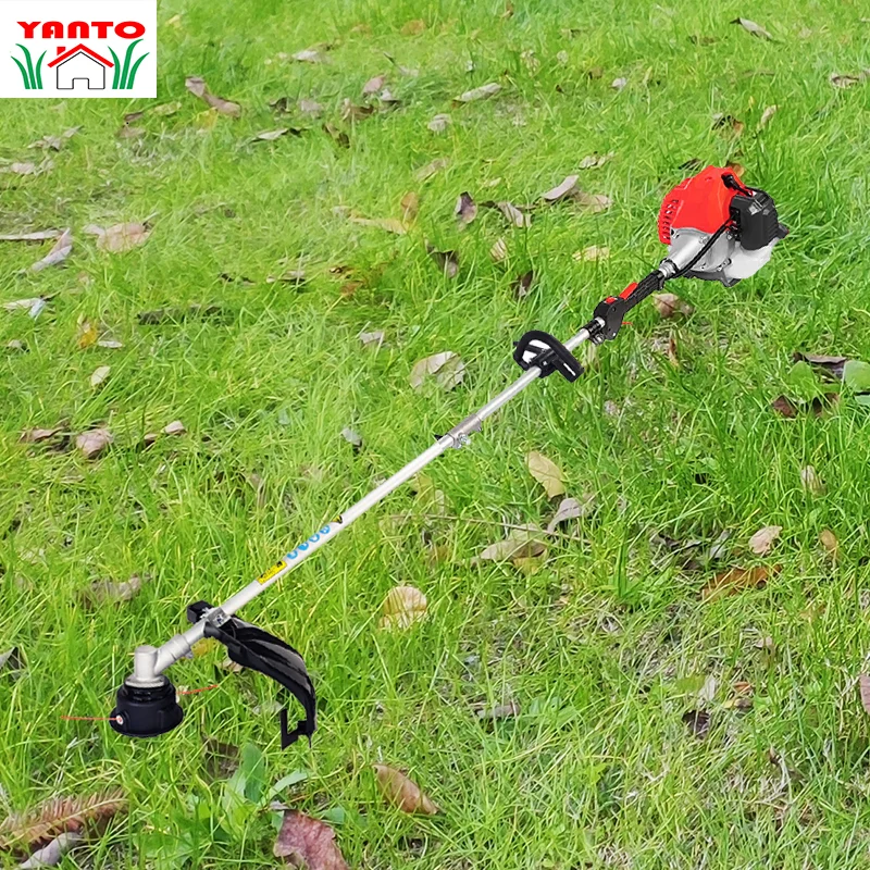 CGM5200-TB 52CC 2-Cycle Petrol Powered Multi-Function Grass Trimmer Kit String Trimmer Gasoline Brush Cutter for Home Garden Y