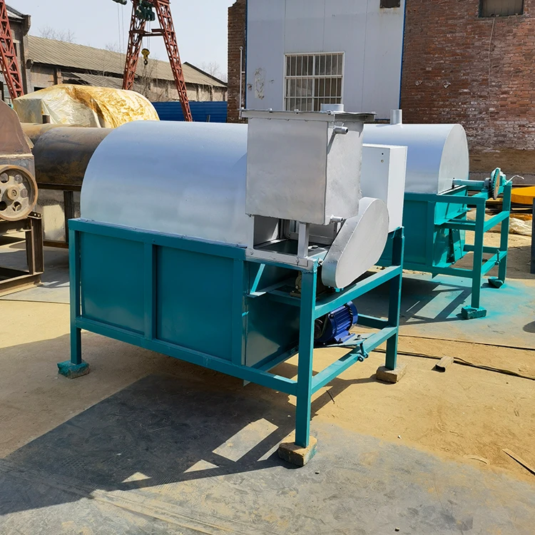 Industrial Automatic Maize Flour Leaf Tea Sand Machine Microwave Law Air Soda Grain Drum Dryer