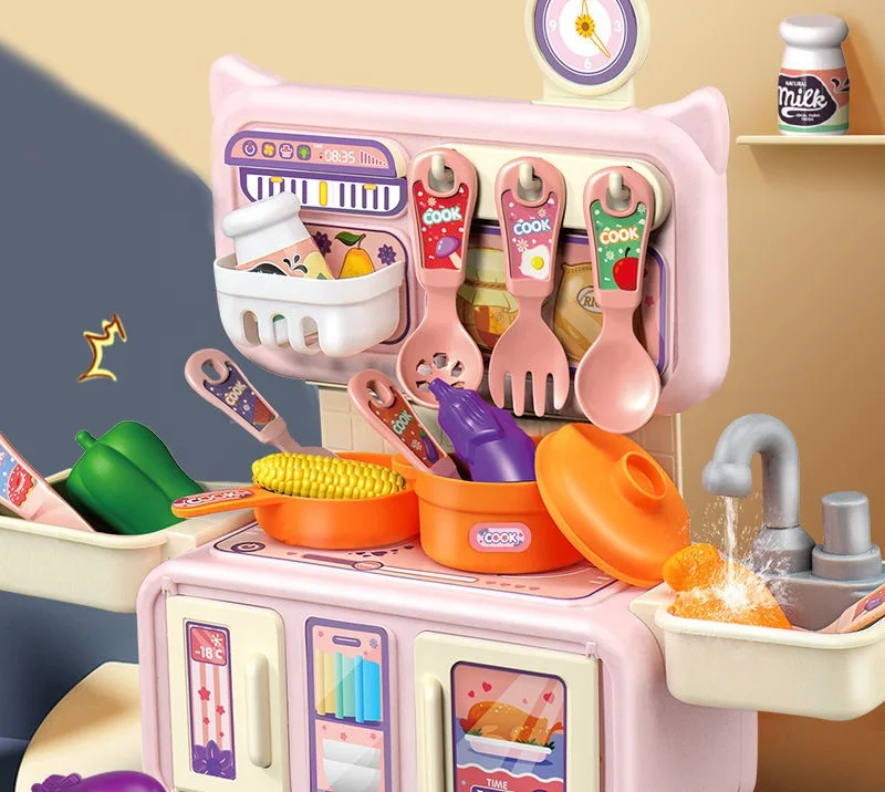 cheapest 13pcs plastic pretend play toy kitchen food children mini kitchen toys set for kids cocinas de juguetes por mayor