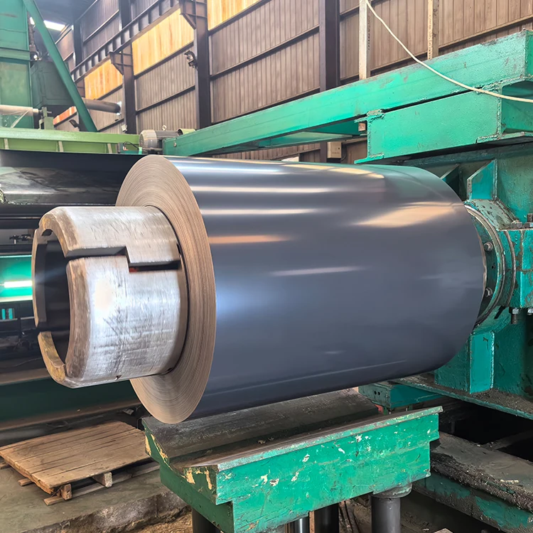 0.5mm 1000mm Dx51d PVDF S350gd Az150g Red Ral9001 Color Coating Prepainted Steel PPGI Coil For Roofing Sheet