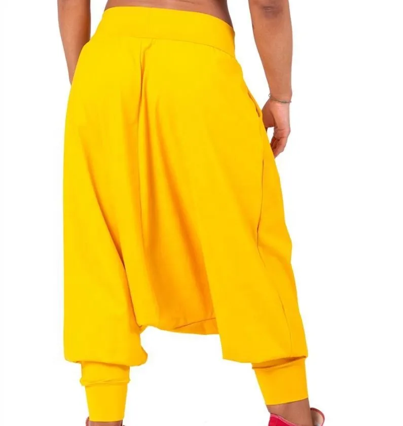 Women Casual Loose Yoga Pants Boho Trousers Baggy Aladdin Jumpsuit High Waist Sport Harem Pants