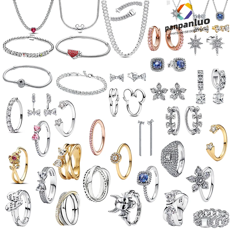 2024 зимний оригинальный браслет с подвеской «Очень странные вещи» ожерелье подходящее для пандорного браслета женские Украшения