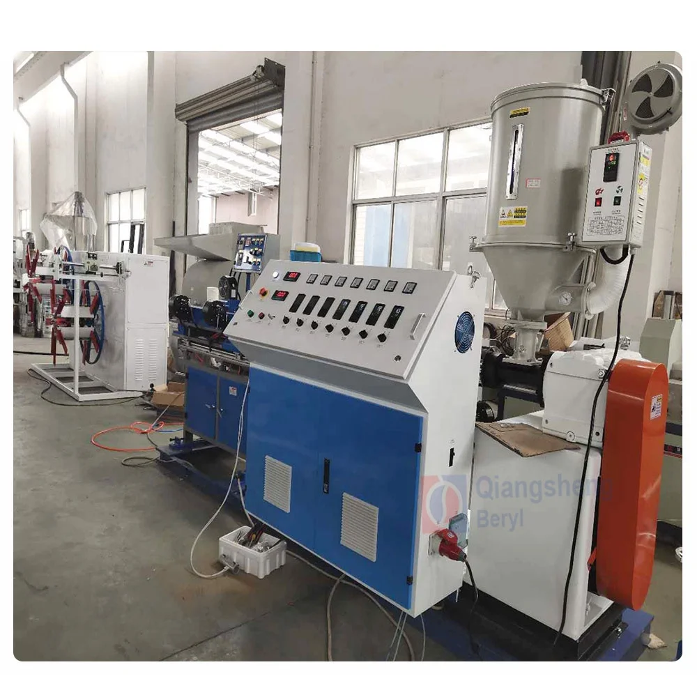 PP PE Plastic electrical cable sheath hose production machine China manufacturer