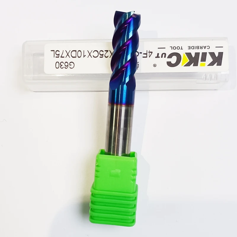 Carbide Endmill 4 Flutes Square 10mm Ball Nose Endmill HRC63 CNC Machine Tools Milling Cutter Fresas in stock