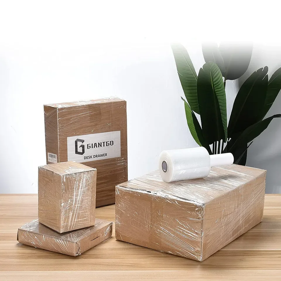 23 Micron Stretch Film Packaging Moving Plastic Wrap Bulk Stretch Wrap