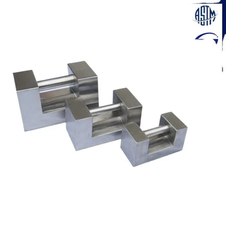 stainless steel rectangular weight 5kg calibration weights F1 handle test weight for metrology laboratory use