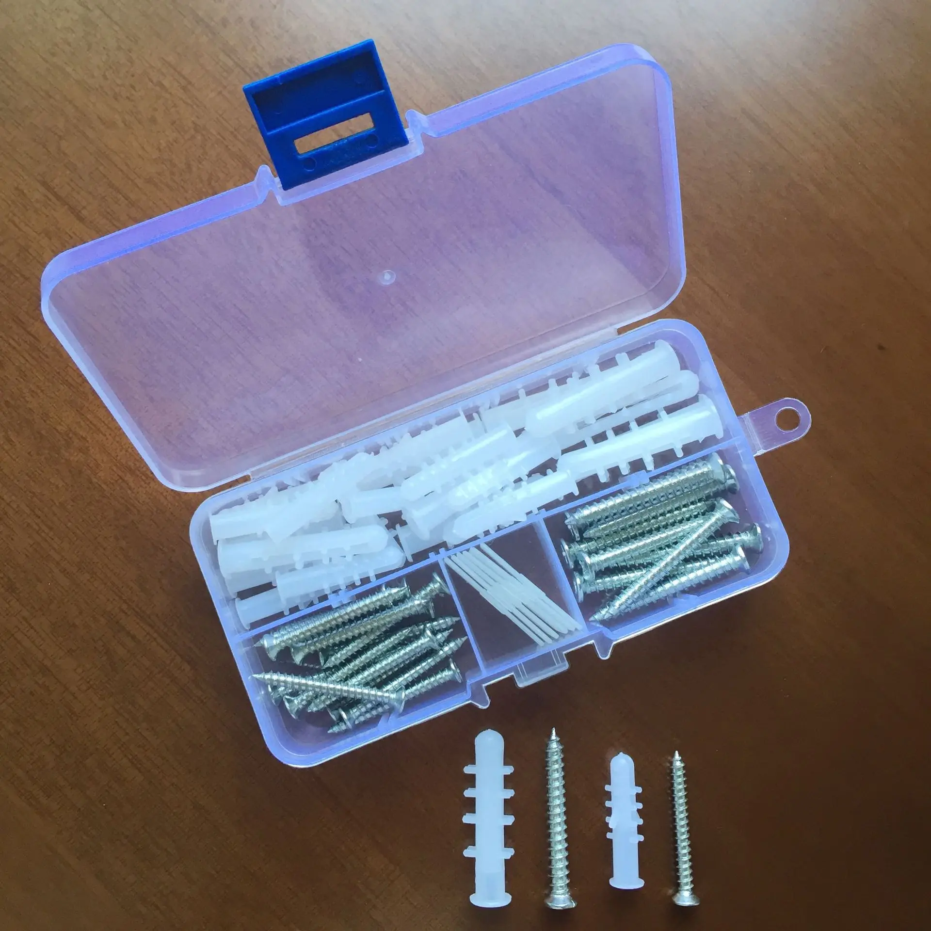 
HF 2021High Load-bearing Diy Screw With Nylon Drywall Anchors For Furniture Installation 