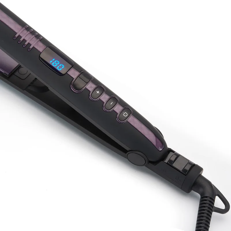 Factory Price Purple Fast Heat Touch Screen Hair Straightener Flat Iron