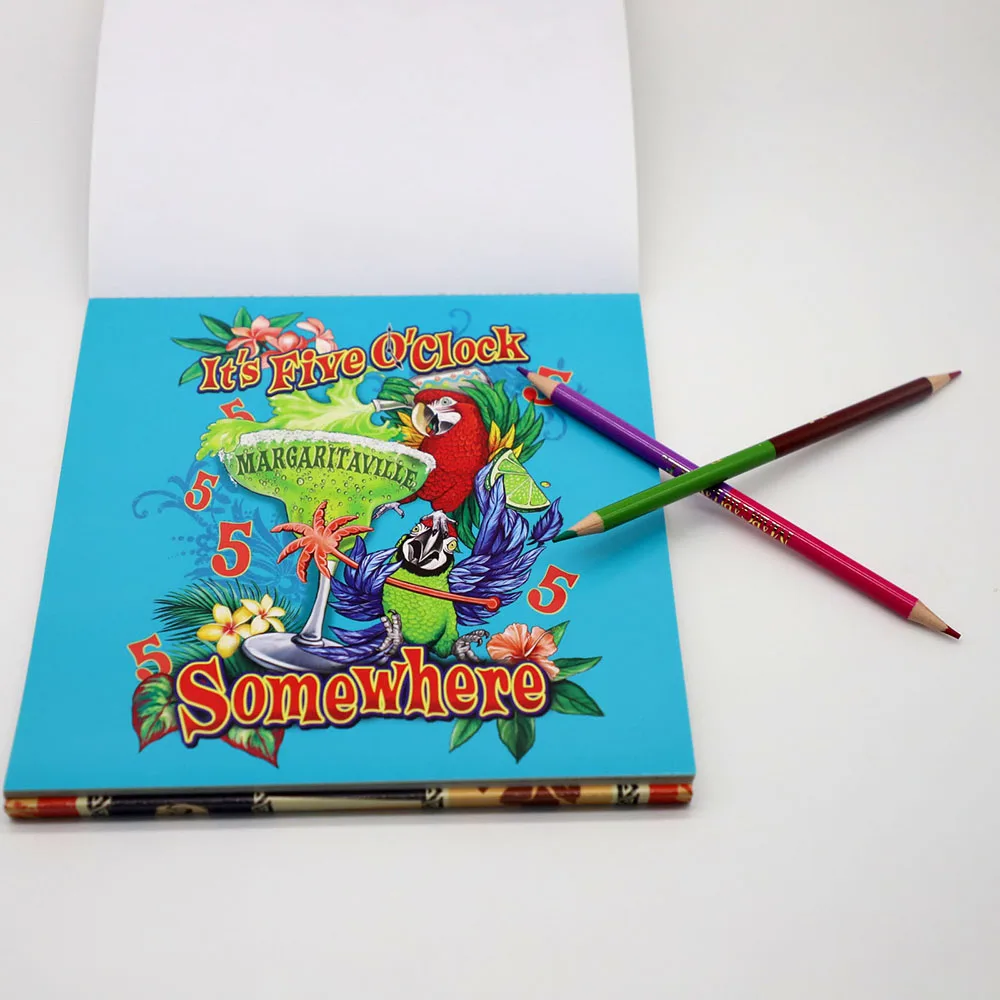 Bulk Therapeutic Perfect Binding Adult Coloring Book Printing Service