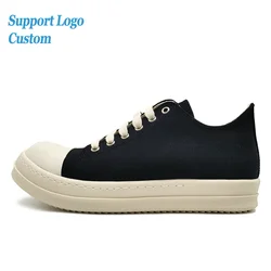 RO Large Size Casual Sneakers Fashion High/Low Top Leather Walking Sports Shoes Men Casual Shoes