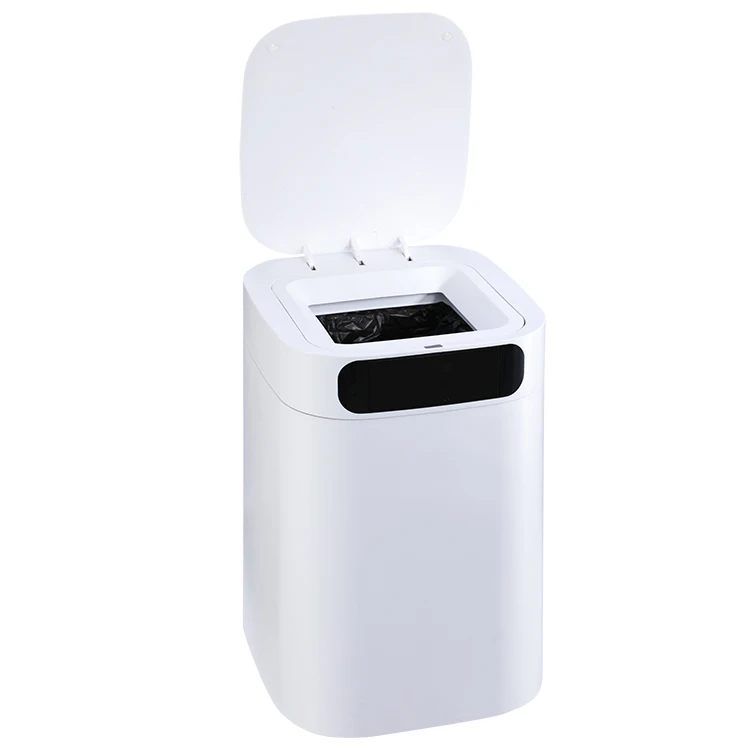 Smart intelligent auto seal induction self changing bag self sealing infrared sensor bin trash can garbage bin kitchen waste bin
