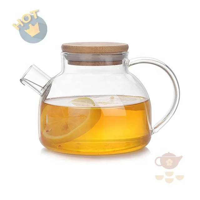 Wholesale High Quality Clear Luxury 500ml Tea Set Gift Tea Kettle Set Tea Pots Kettles