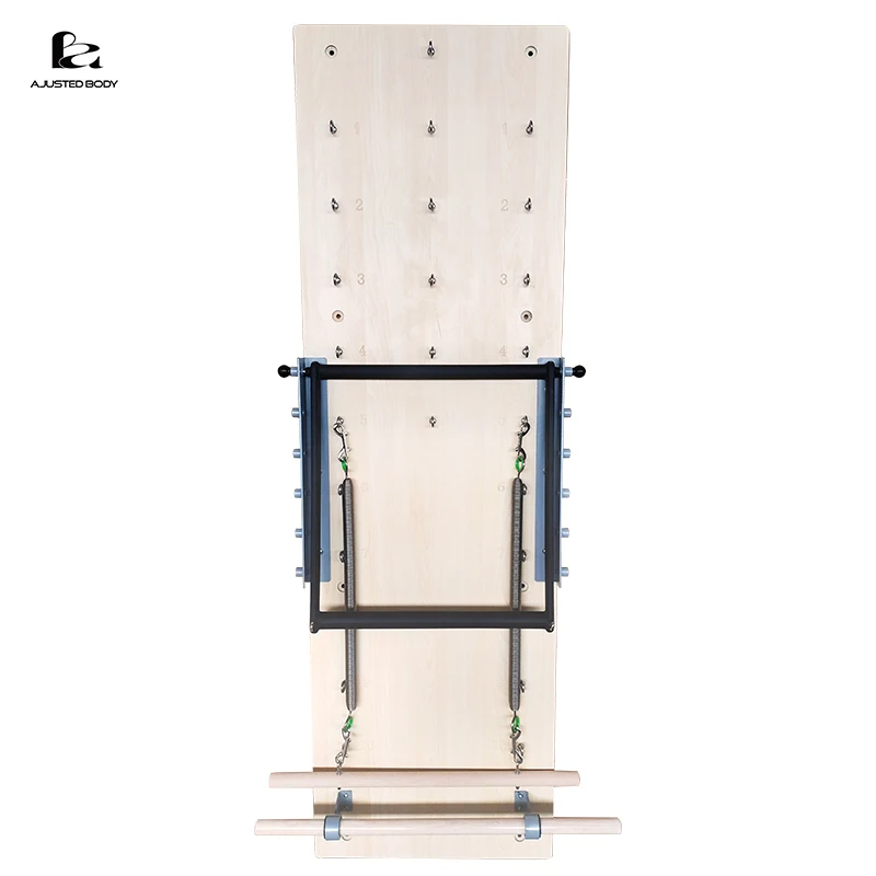 Imported wooden wall-mounted Pilates equipment for home gym use for fitness yoga training practice Pilates equipment