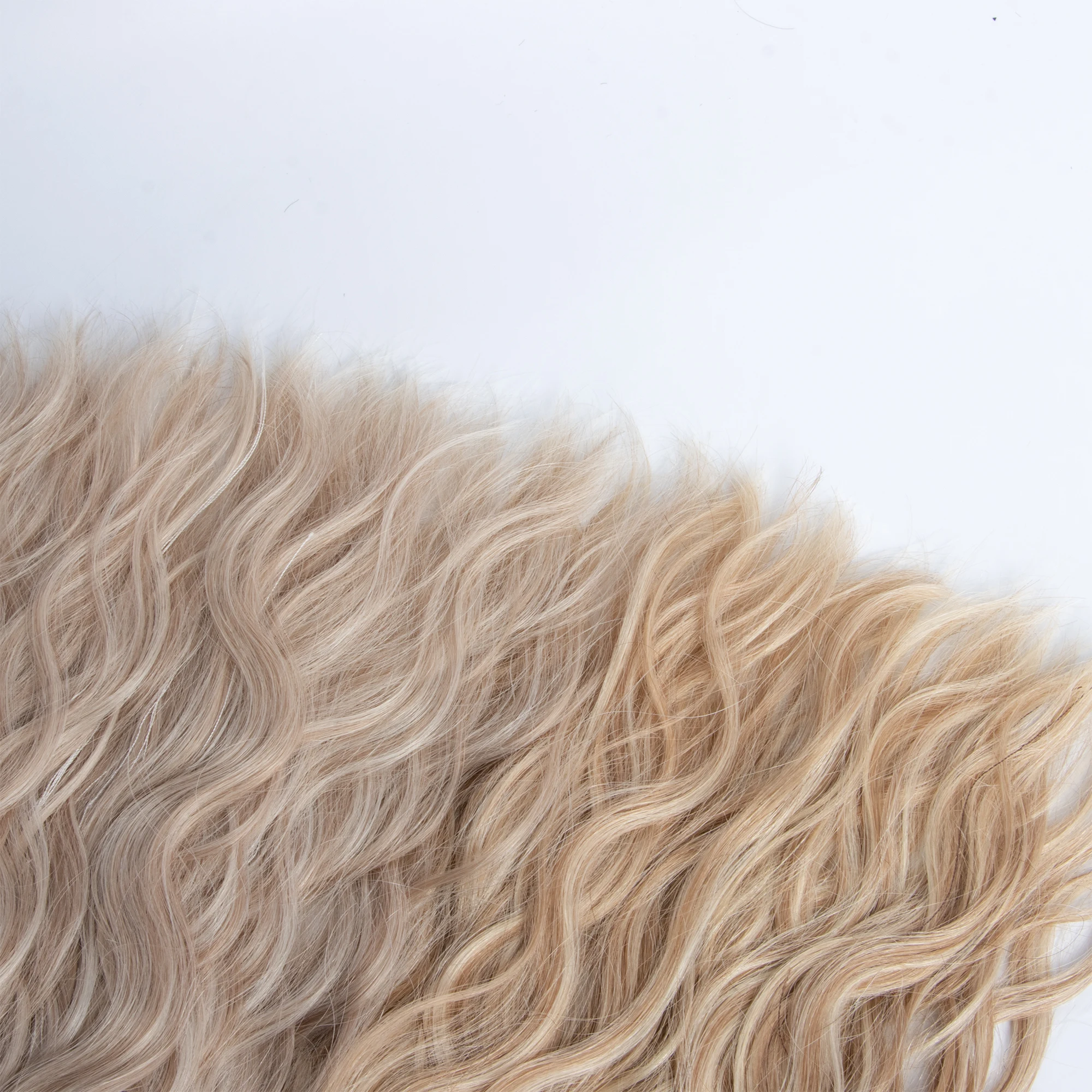 Salon Quality Origin 100% Russian Hair Wavy Hand Tied Weft Remy Double Drawn Handtied Weft 2.0