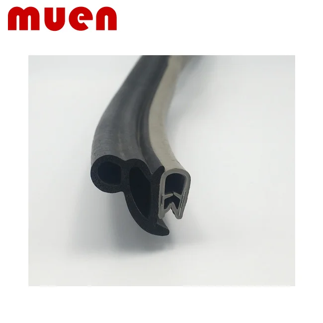 
Car side door anti-collision belt skeleton EPDM composite rubber seal strip 