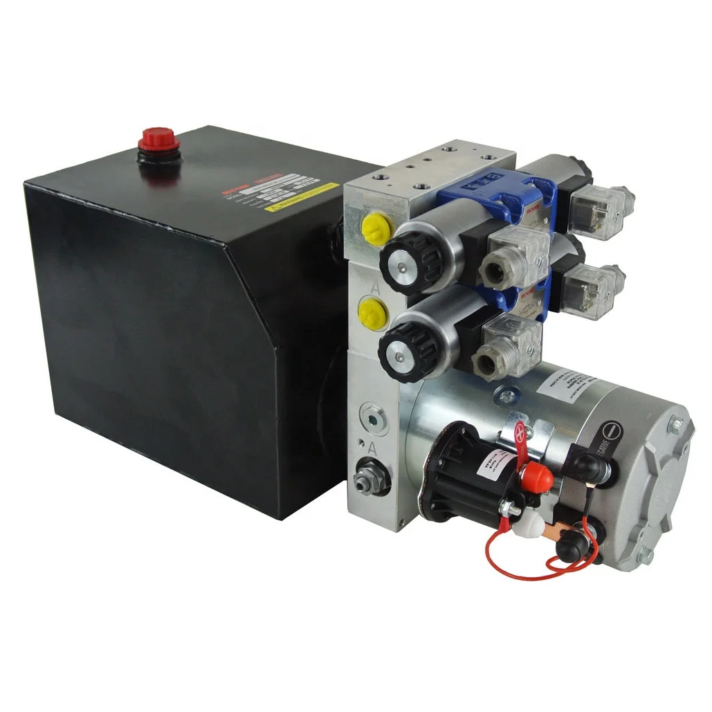 220V 3hp double acting hydraulic power pack unit hydraulic pump