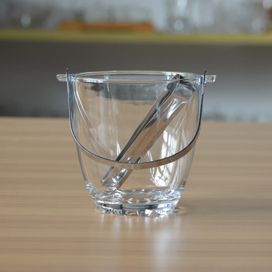 Bar glassware Glass Ice Bucket/tong/glass Cooler