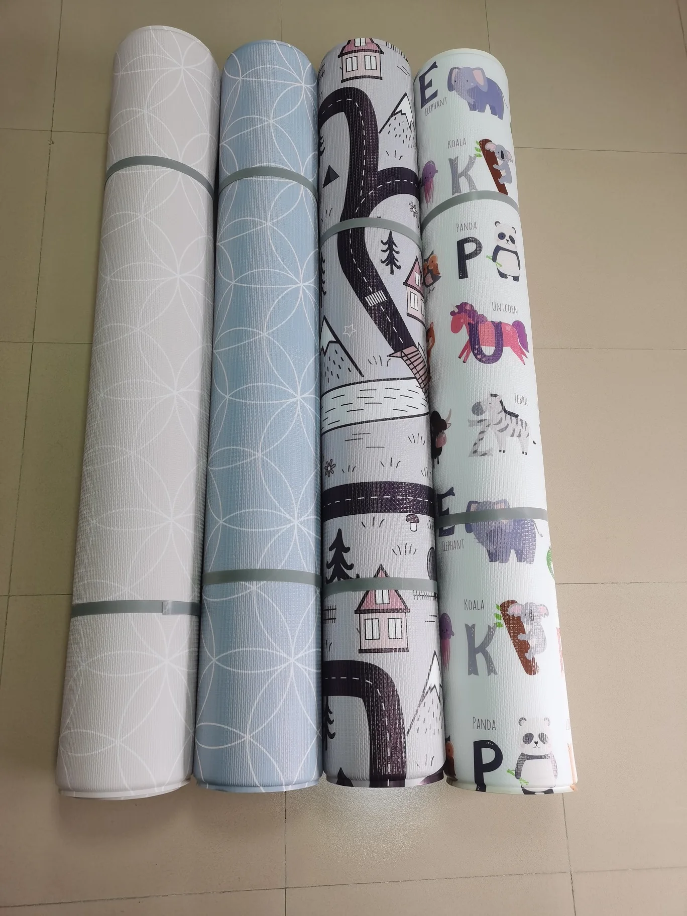 Factory Price Manufactory Baby Splat Mat Washable Large Floor Mat Antislip Waterproof Baby Play Mat