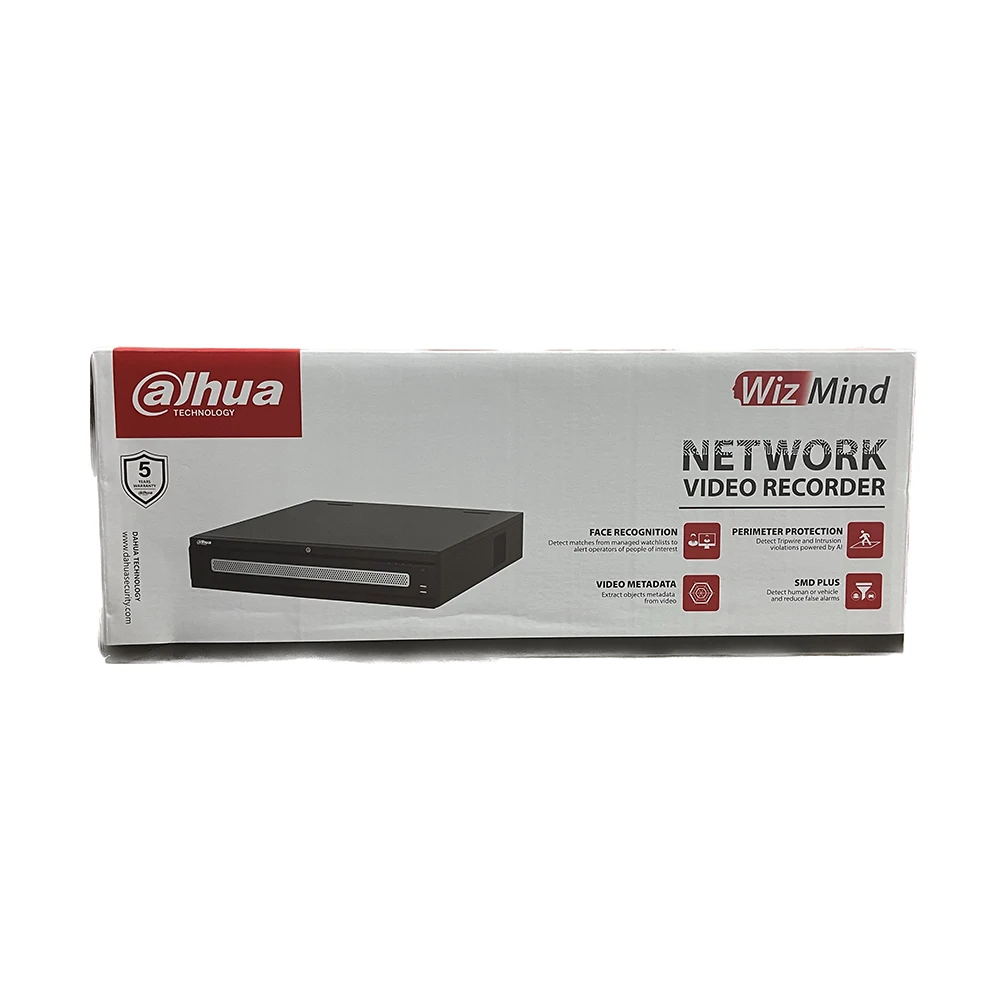 Dahua NVR NVR608RH-128-XI 128CH 2U 8hdds WizMind сетевой видеорегистратор камера безопасности