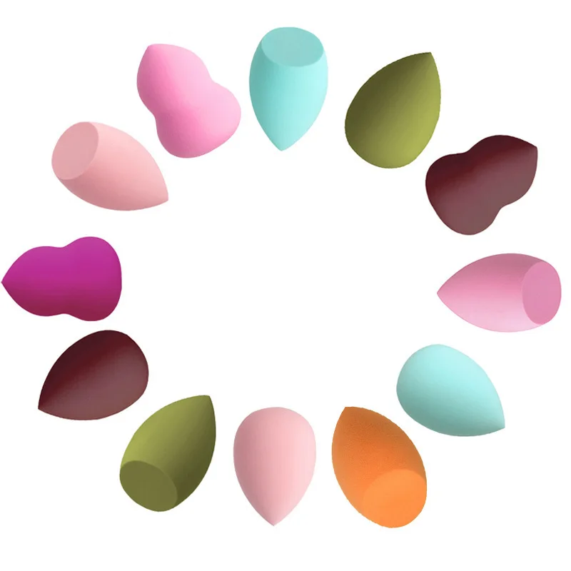New Product Makeup Sponge Blender LOW MOQ Colorful Make Up Sponge Latex Free Makeup Sponge Puff Private Label
