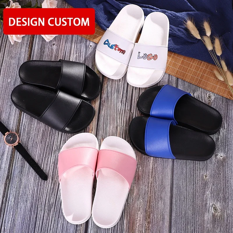 Шлепанцы GreatShoe на заказ шлепанцы с логотипом белые для дома сублимационные