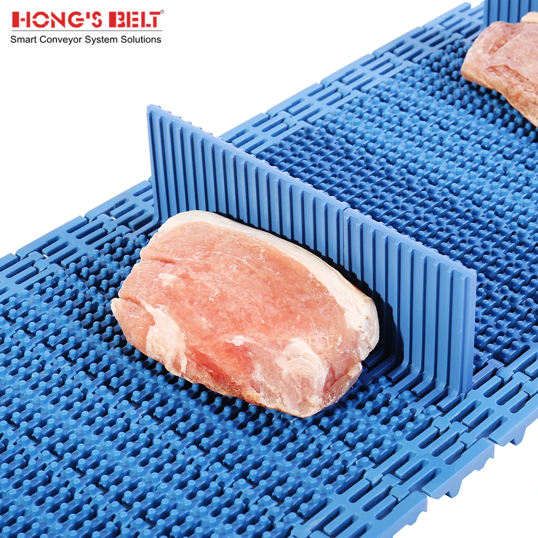 HONGSBELT HS-103B-HD-AN Flush Grid Top belt Plastic Modular Belt Replacement Series 800 Flush Grid Nub Top