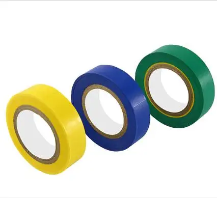 Heat Resistant Insulating Tape Colored Electrical Maintenance Insulation Tape Rubber Safety Protective Pvc Adhesive Tape
