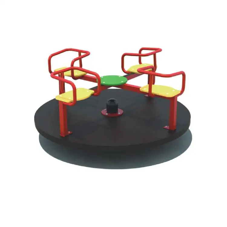 China supplier outdoor playground plastic animal merry go round rides for sale