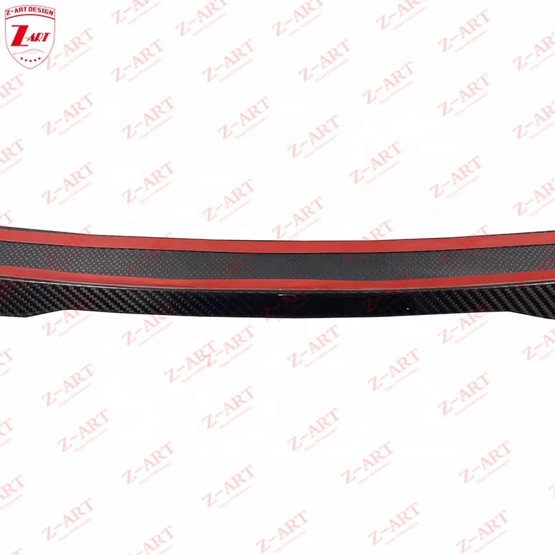 Z-ART 2021+ M4 Carbon Fiber Tail Wing For BMW M3 Carbon Fiber Rear Trunk Spoiler For BMW G80 G82 G20 G22 Rear Aero Wing