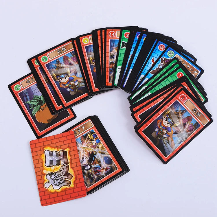 The printing factory wholesale print Custom game new pack trading cards