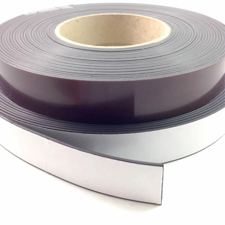 China Factory Supply Multifunctional Magnet Stripe Magnetic Strip with Adhesive