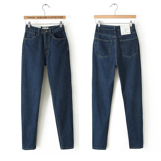 Женские джинсы-бойфренды, длинные джинсы для мам