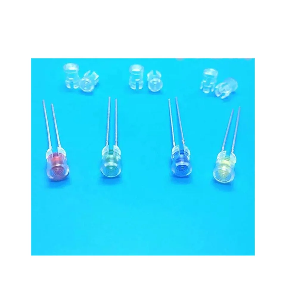 3MM 5MM Led cap reflector in clear surface LC5-1 LC3-1