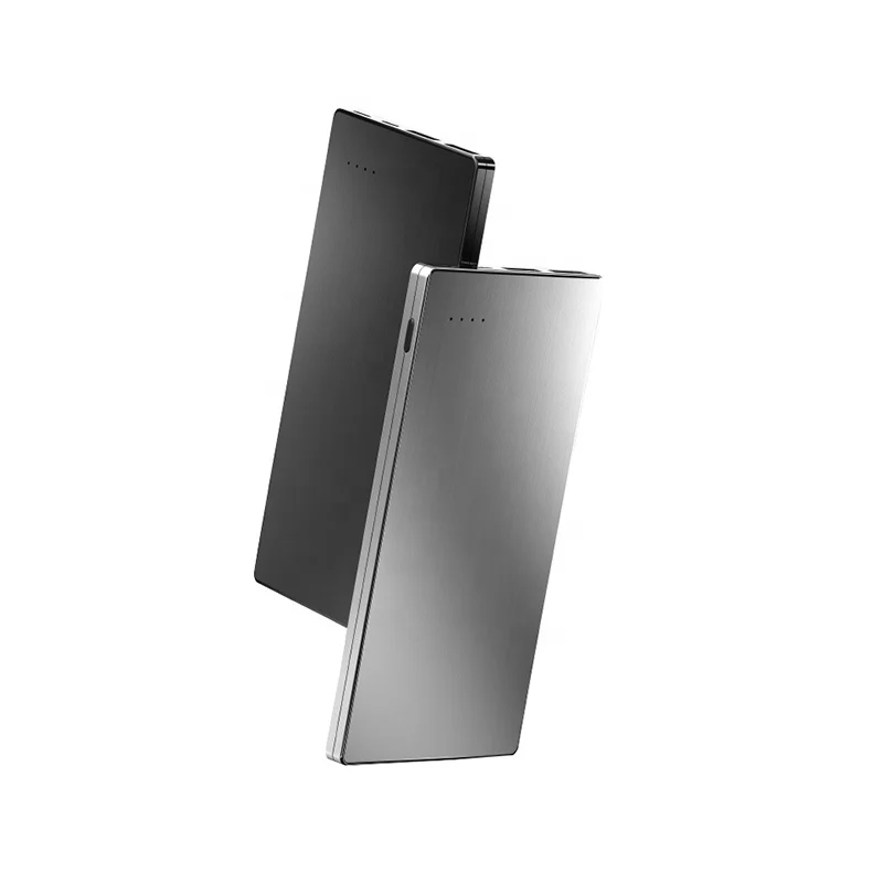 Trending products 2022 new arrivals 22.5W PD fast charging slim power bank stainless steel powerbank 10000mah