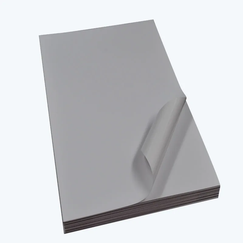 Hot sale self adhesive semi gloss coated paper in A4 or roll size