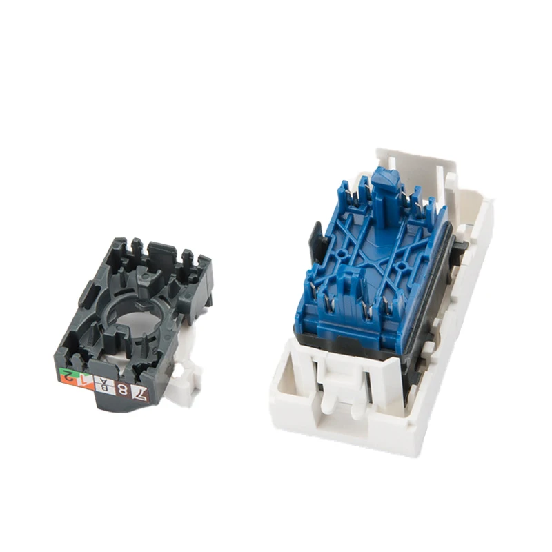 Горячая распродажа, акция, 45*45 мм, Legrand style RJ45 CAT6A UTP, французский тип Keystone Jack