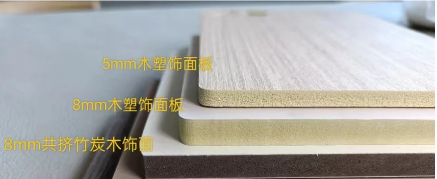 Bamboo wall panel board marble wall decoration bamboo wood veneer fireproof Carbon crystal board