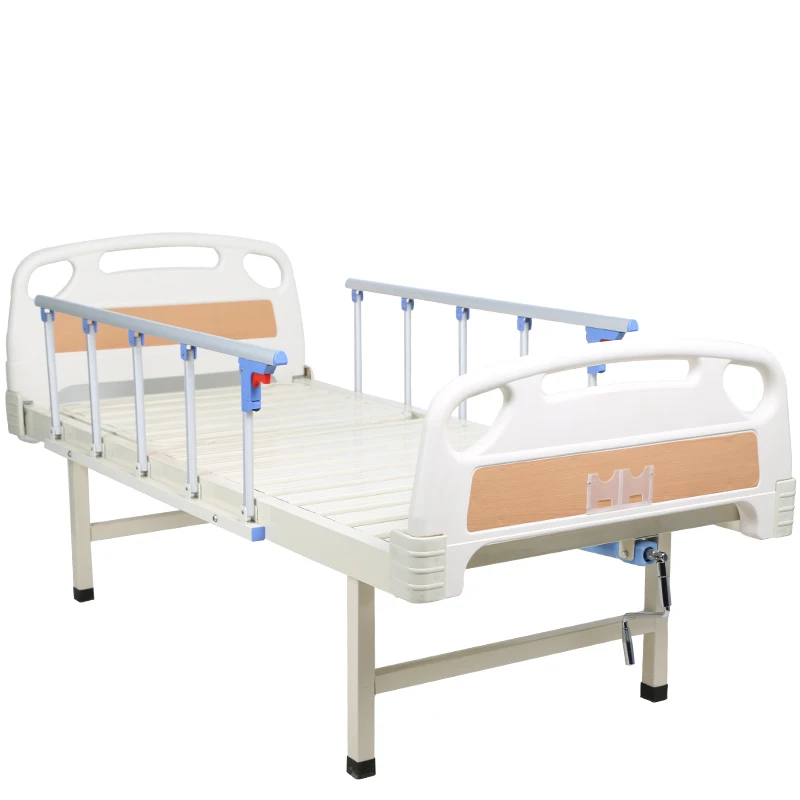 High quality one function medical patient bed one crank manual hospital bed for sale