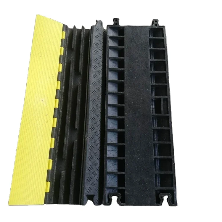 3 Channel Road Cable Protector Speed Hump indoor outdoor.