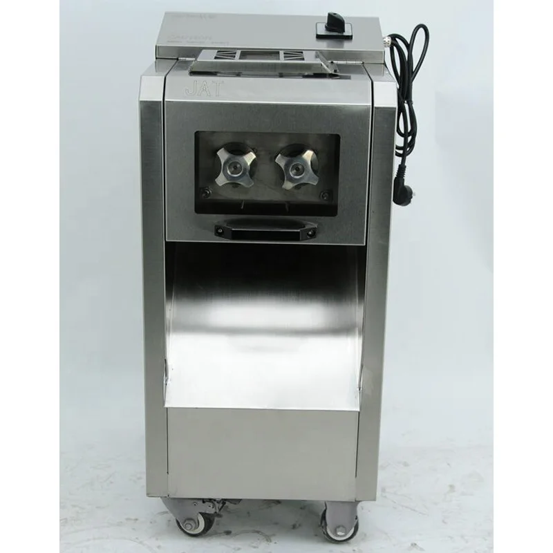 Automatic Industrial Lamb Cube Dicer Cut Thin Fresh Cooks Portable Meat Slicer Grinders Mincer Machine