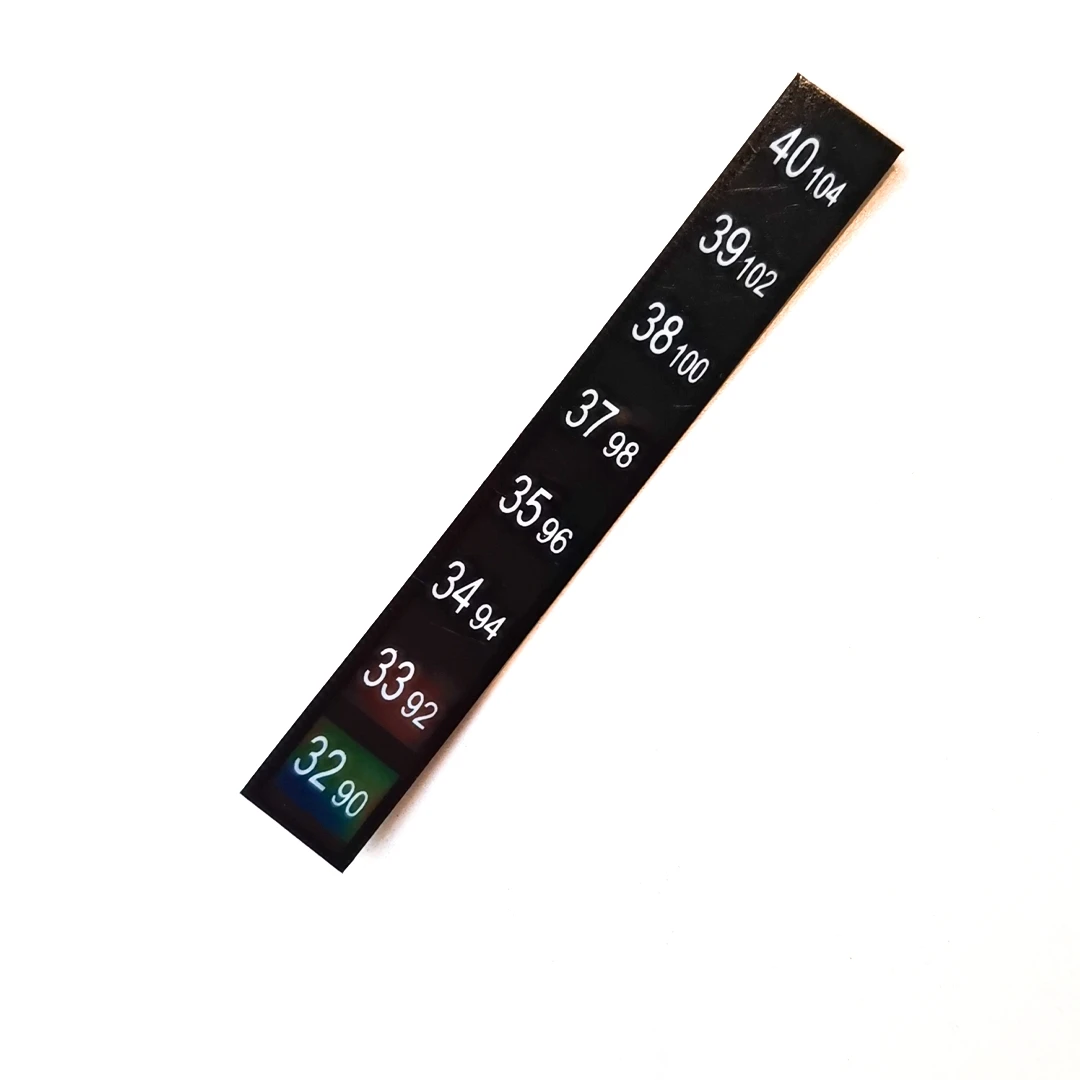 32-40C 90-104F Lcd Room Temperature Tester Temperature Crystal Digital Digital Lcd Thermometer  Customized Logo