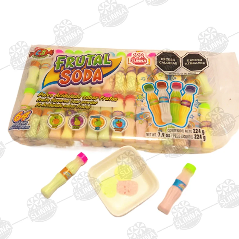 Factory Wholesale Sour Taste Concentrated Fruit Flavor Snack Halal Food Acid Dried Sugar Powder Bulk Bag Packaging Ingredients