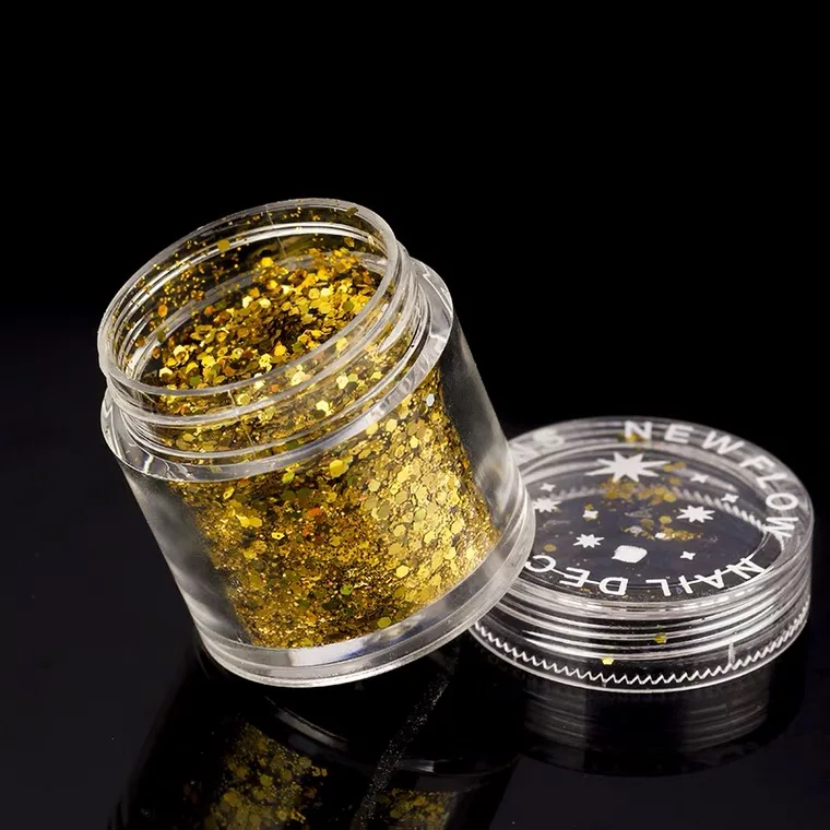 Акция 20 г 30 г 1 унция ps Прозрачные пустые пластиковые маленькие косметические банки упаковочный контейнер для крема банка с rosegod серебристо-розовый