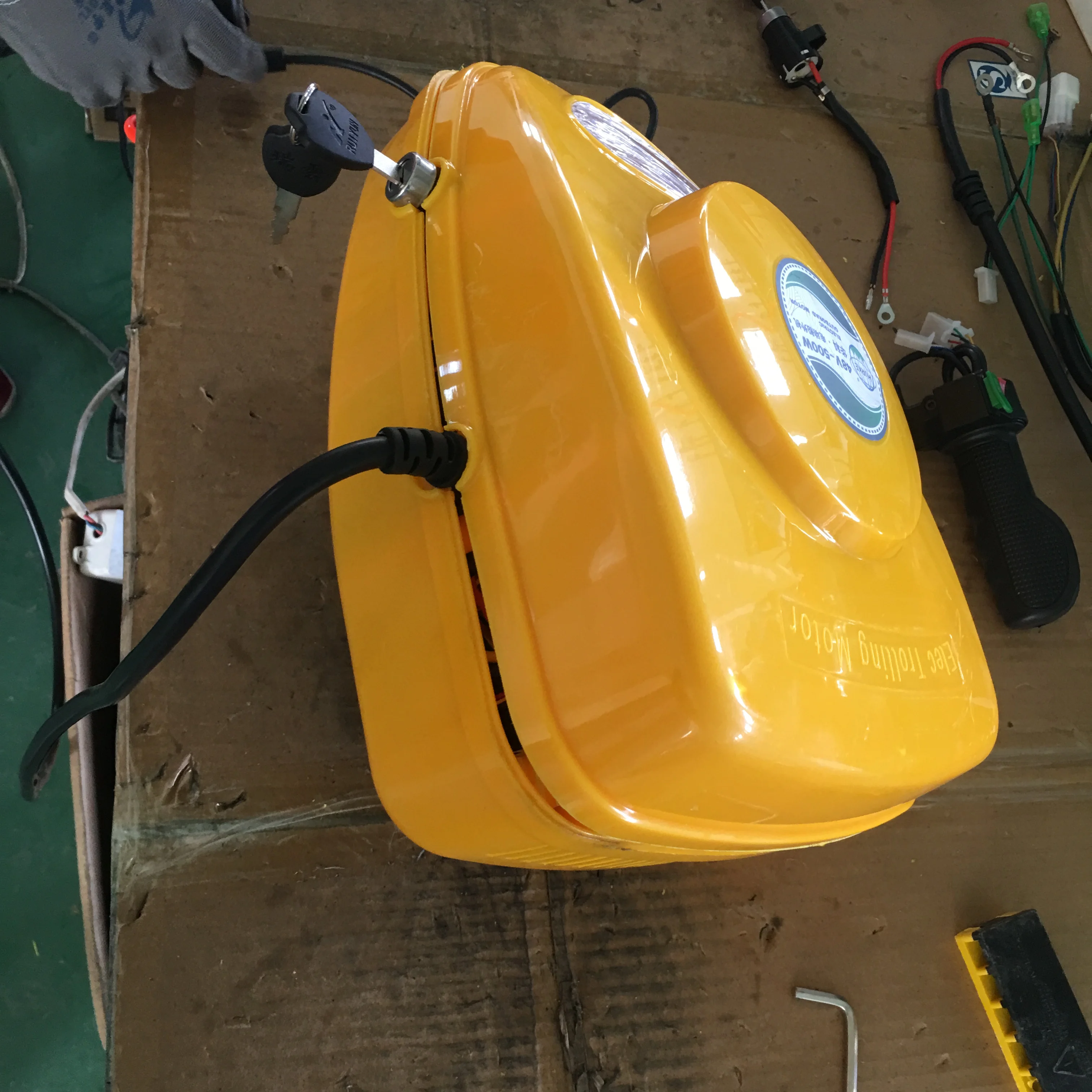 
China factory sale electric outboard engine 500w low noise long tail motor 